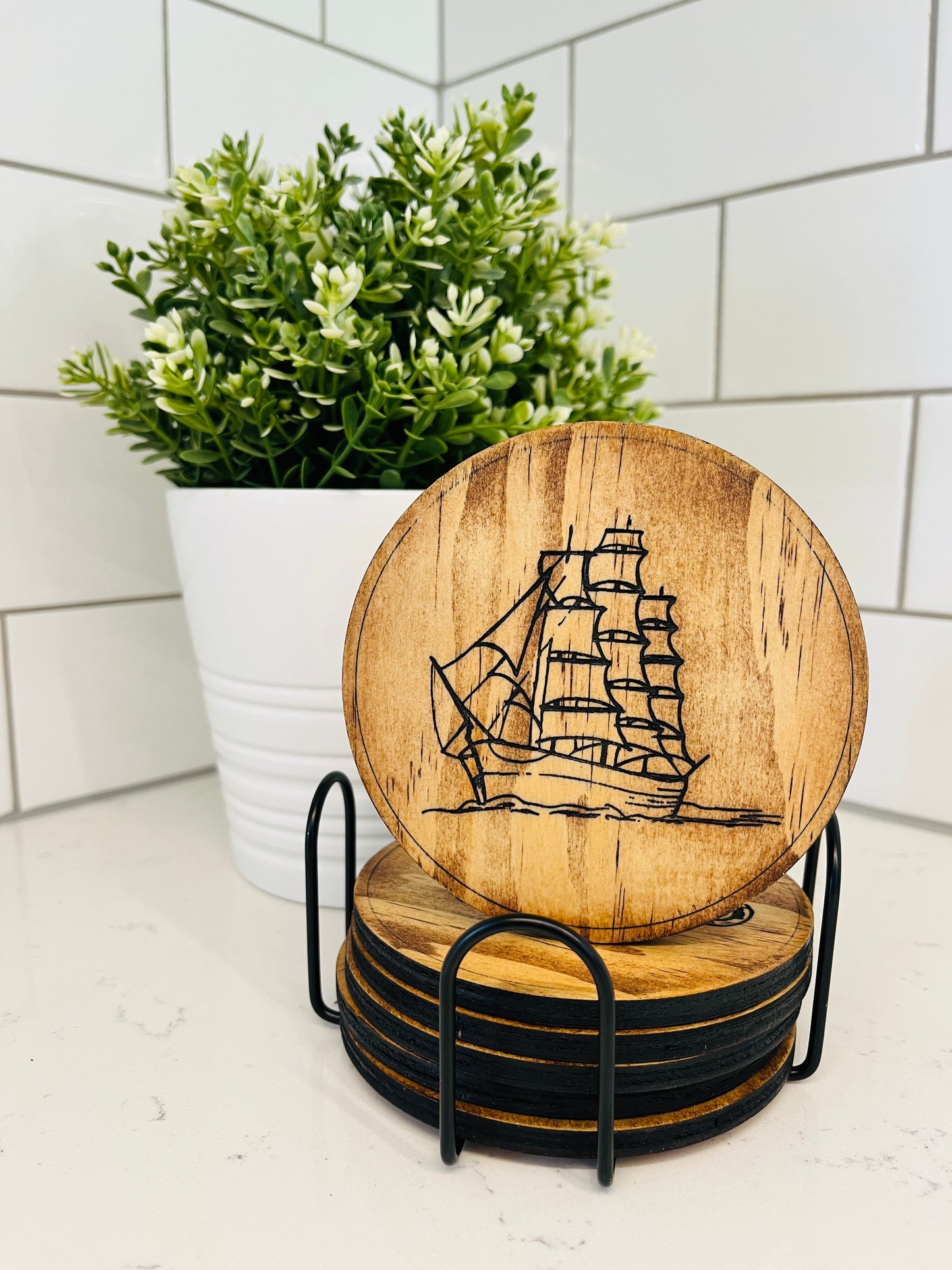 Coaster Set - Nautical