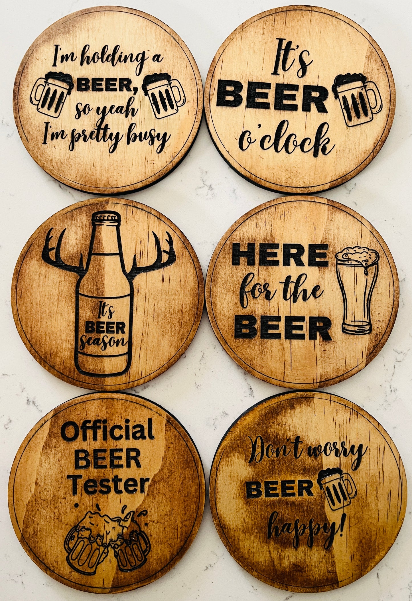 Coaster Set - Beer