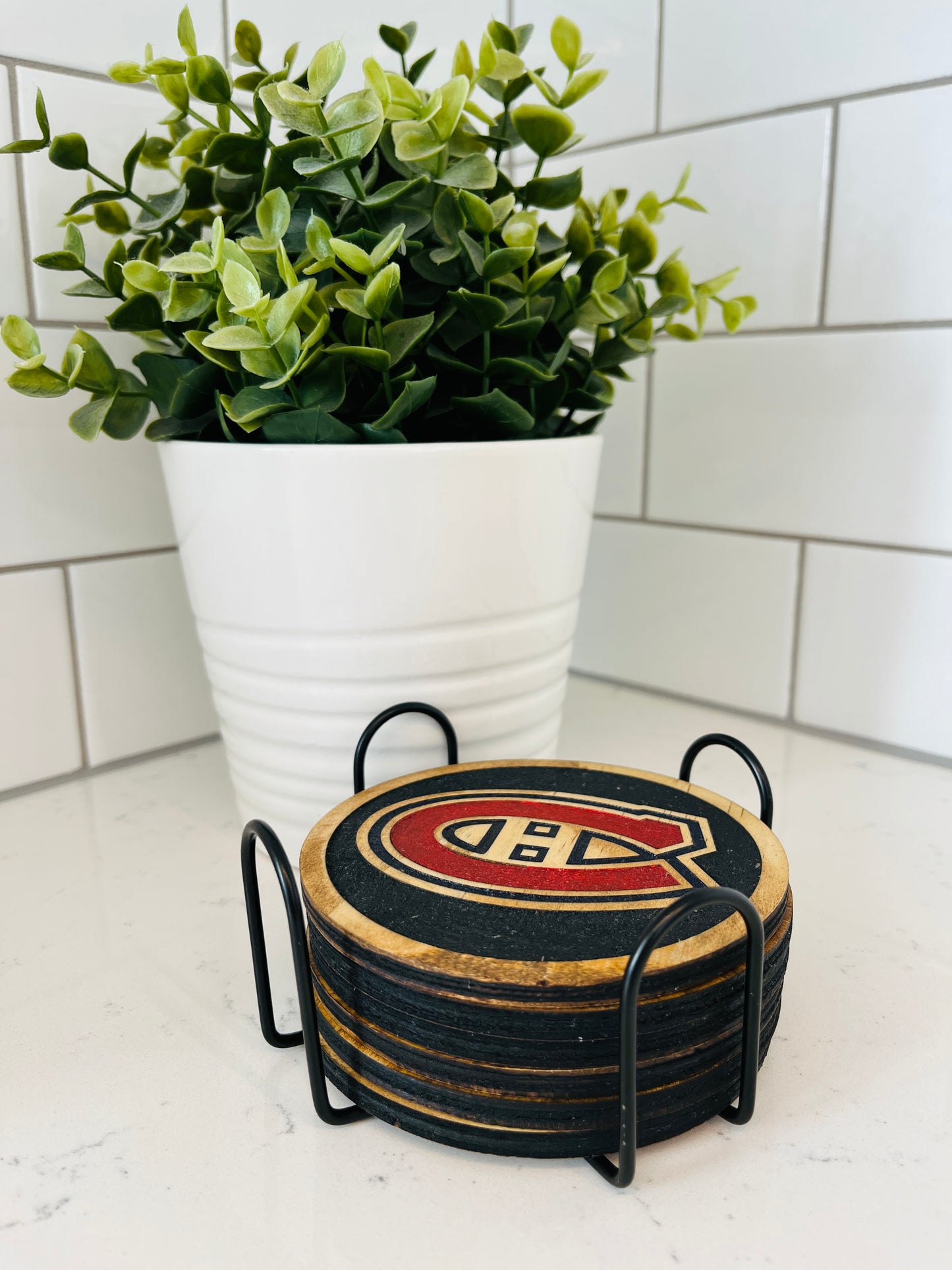 Coaster Set - Montreal Canadians