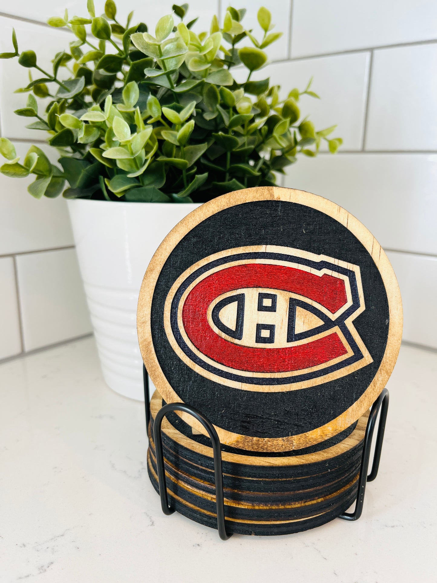 Coaster Set - Montreal Canadians