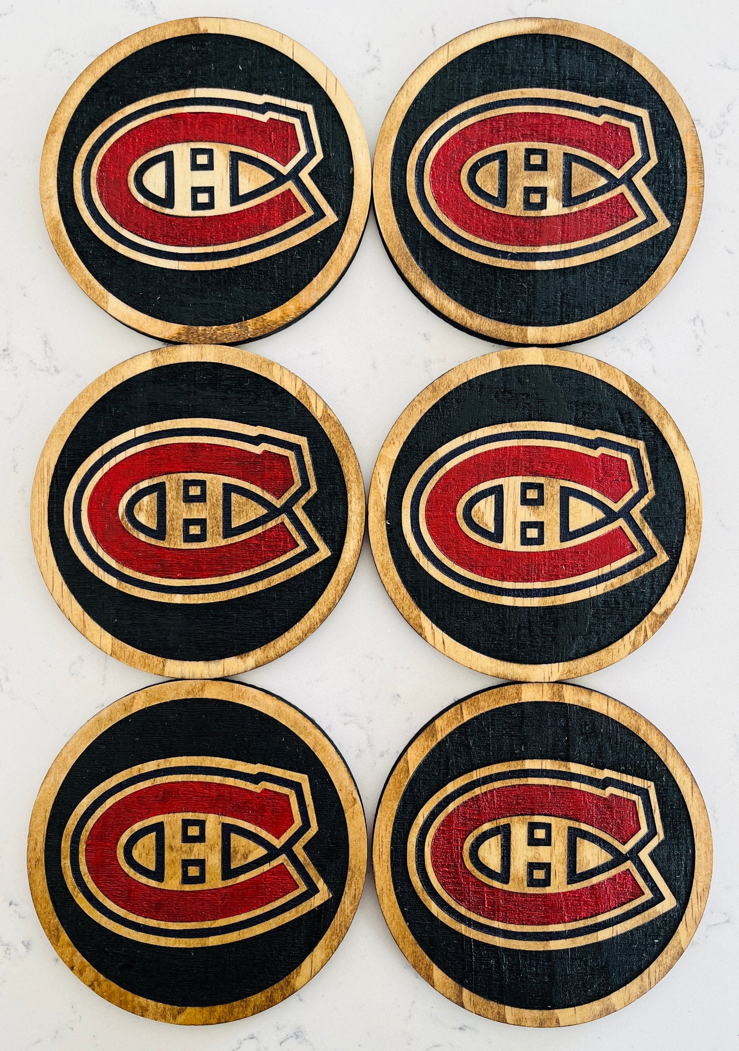 Coaster Set - Montreal Canadians