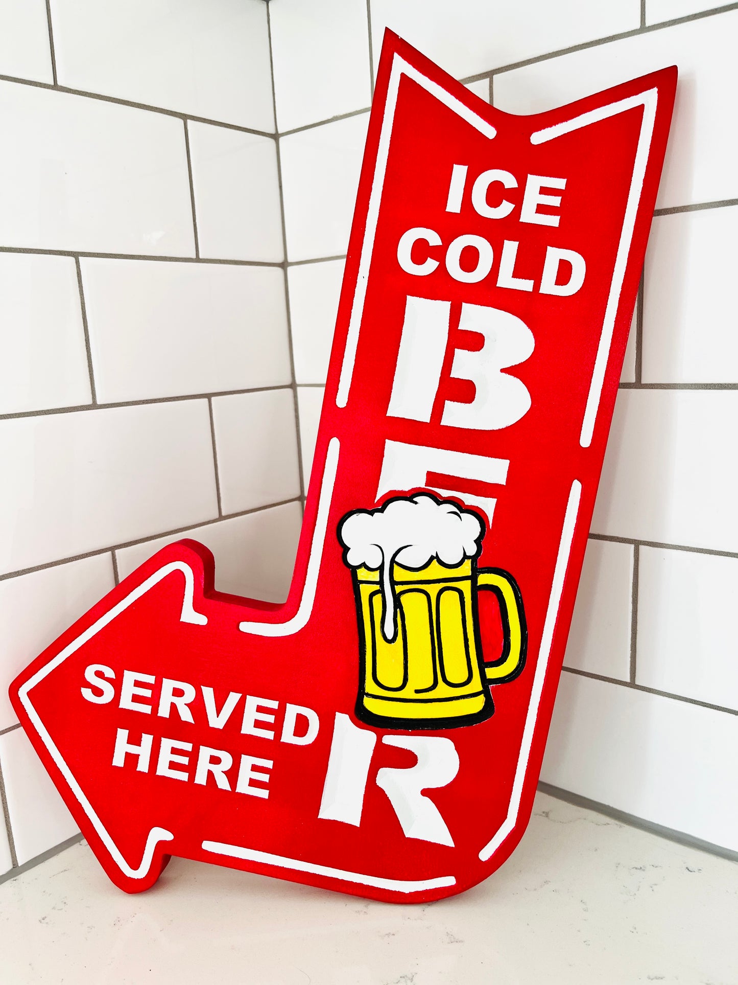 Ice Cold Beer Served Here