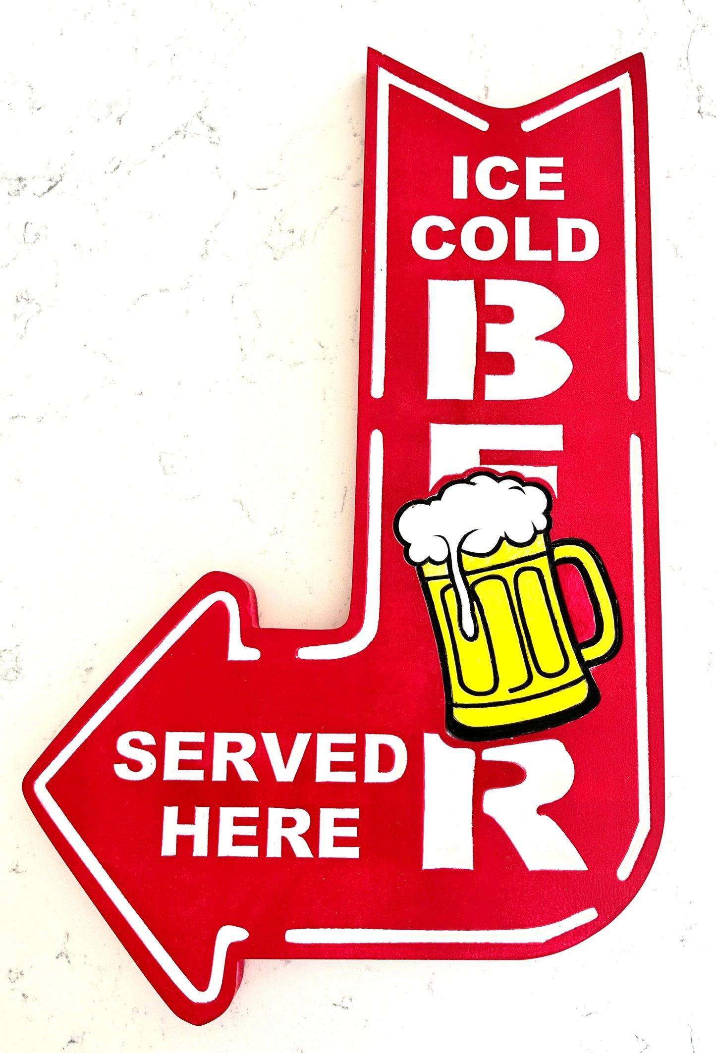 Ice Cold Beer Served Here