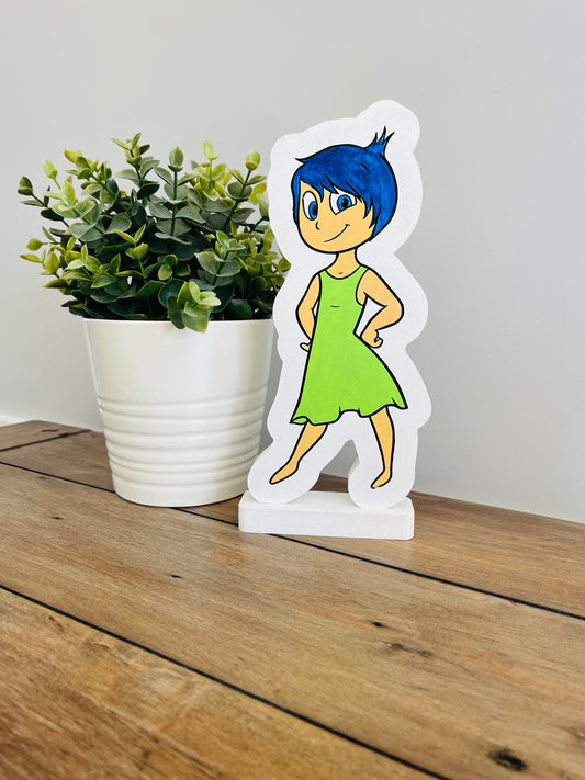 Hand painted Inside Out Character Joy Figurine