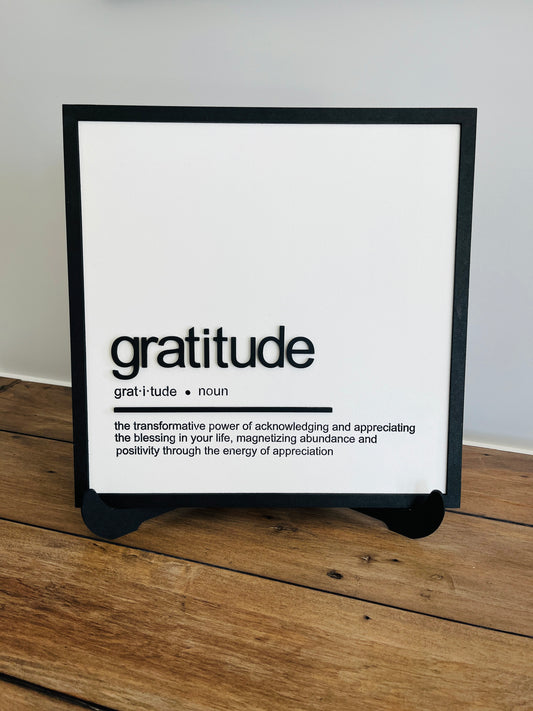 Gratitude Wall Art