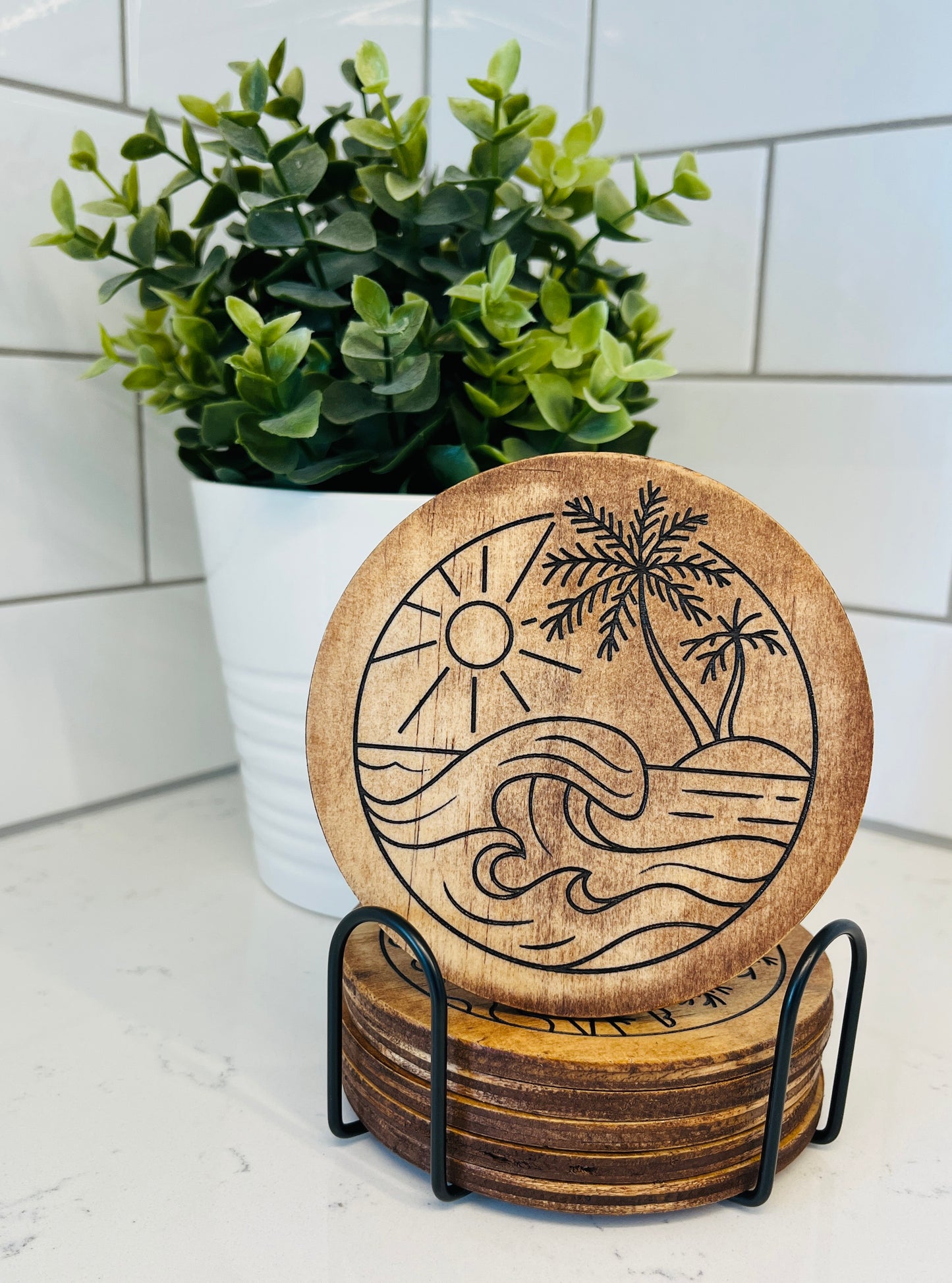 Coaster Set - Beach Themed