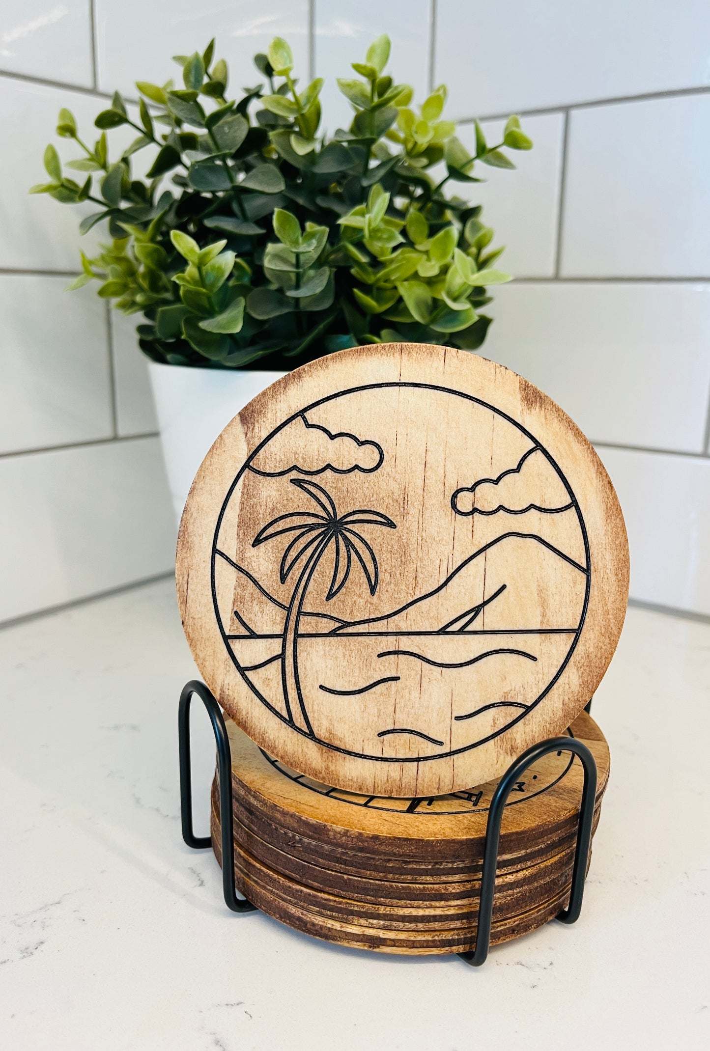 Coaster Set - Beach Themed