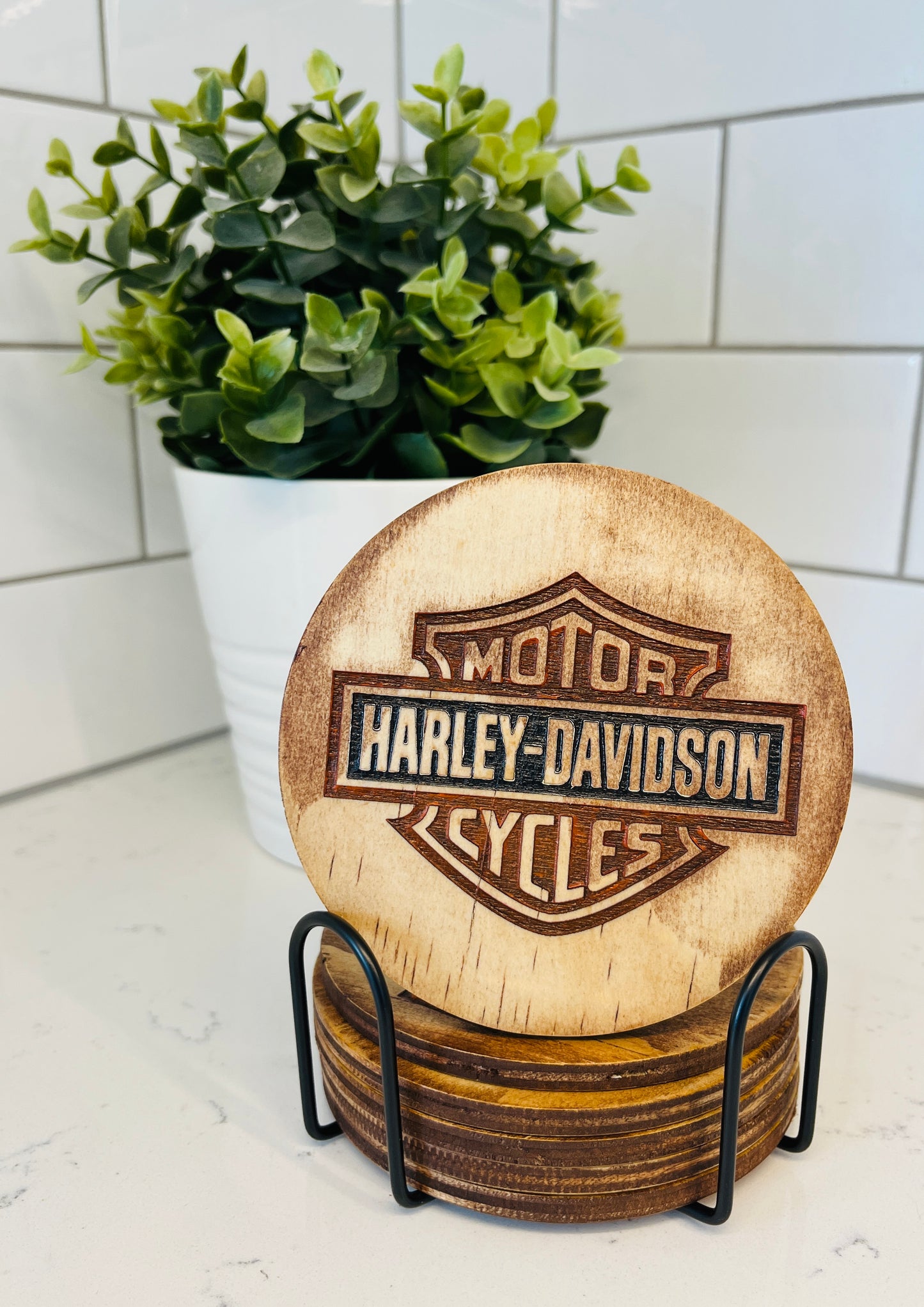 Coaster Set - Harley Davidson