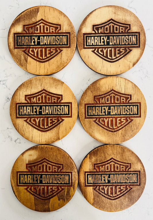 Coaster Set - Harley Davidson