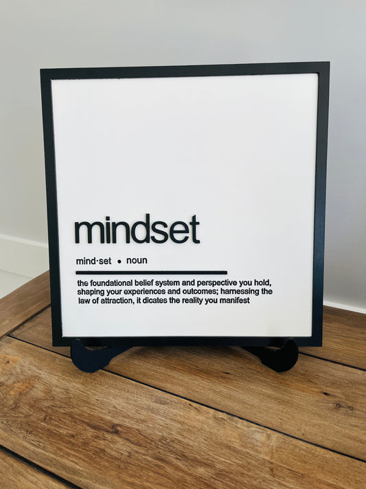 Mindset Wall Art