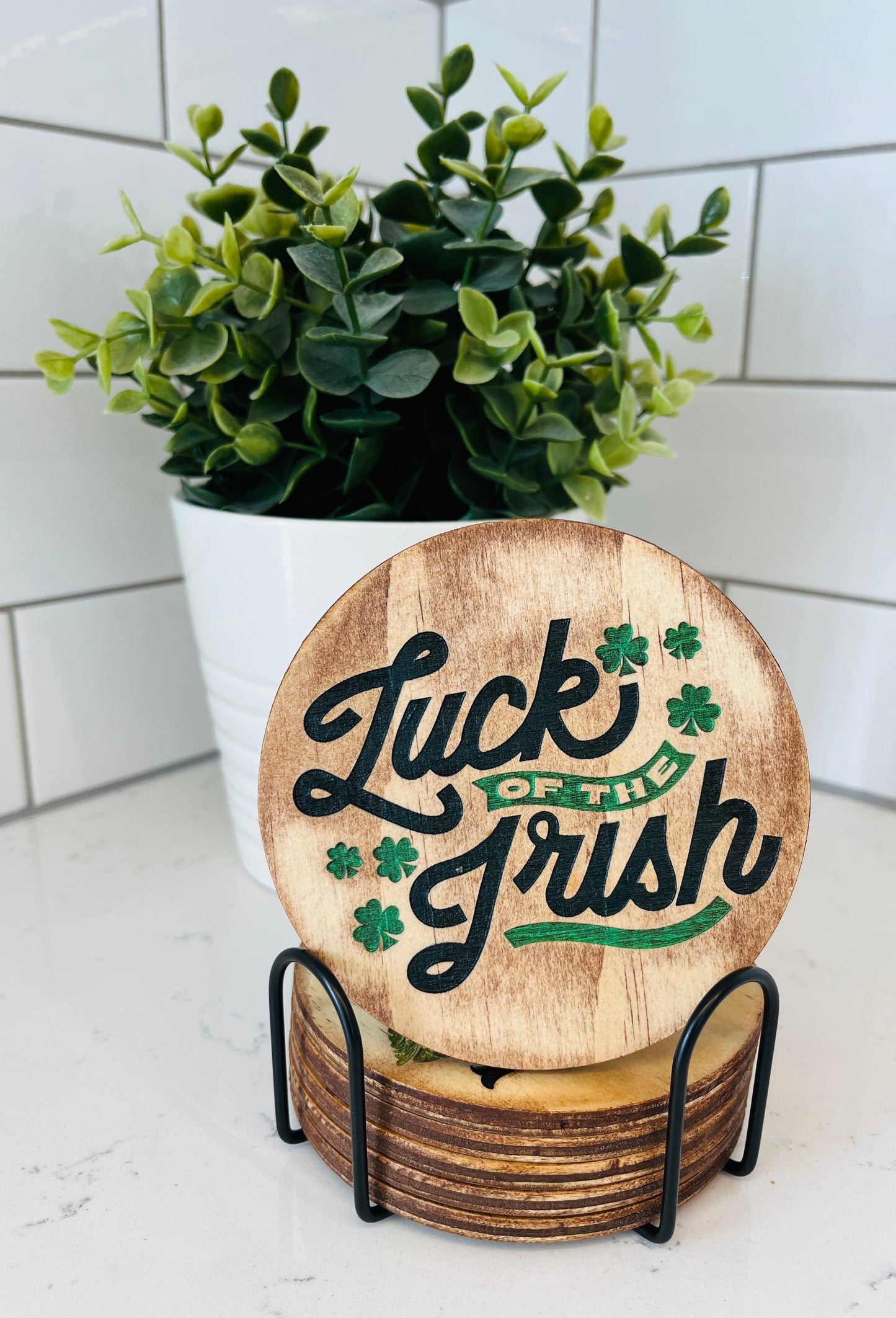 Coaster Set - St. Patrick's Day/ Irish