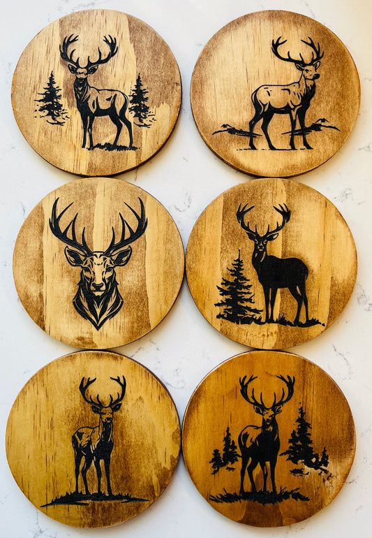 Coaster Set - Deer