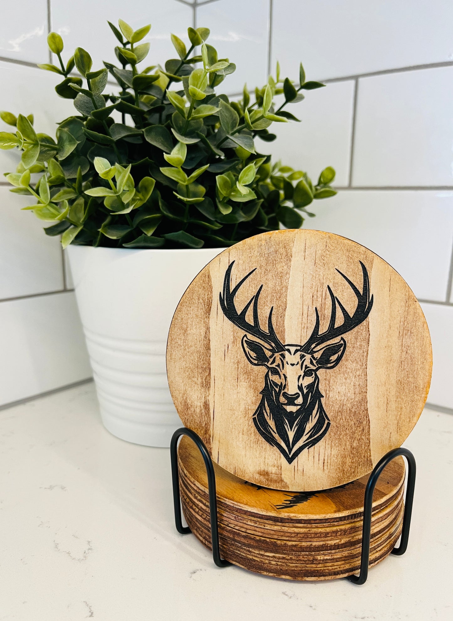 Coaster Set - Deer