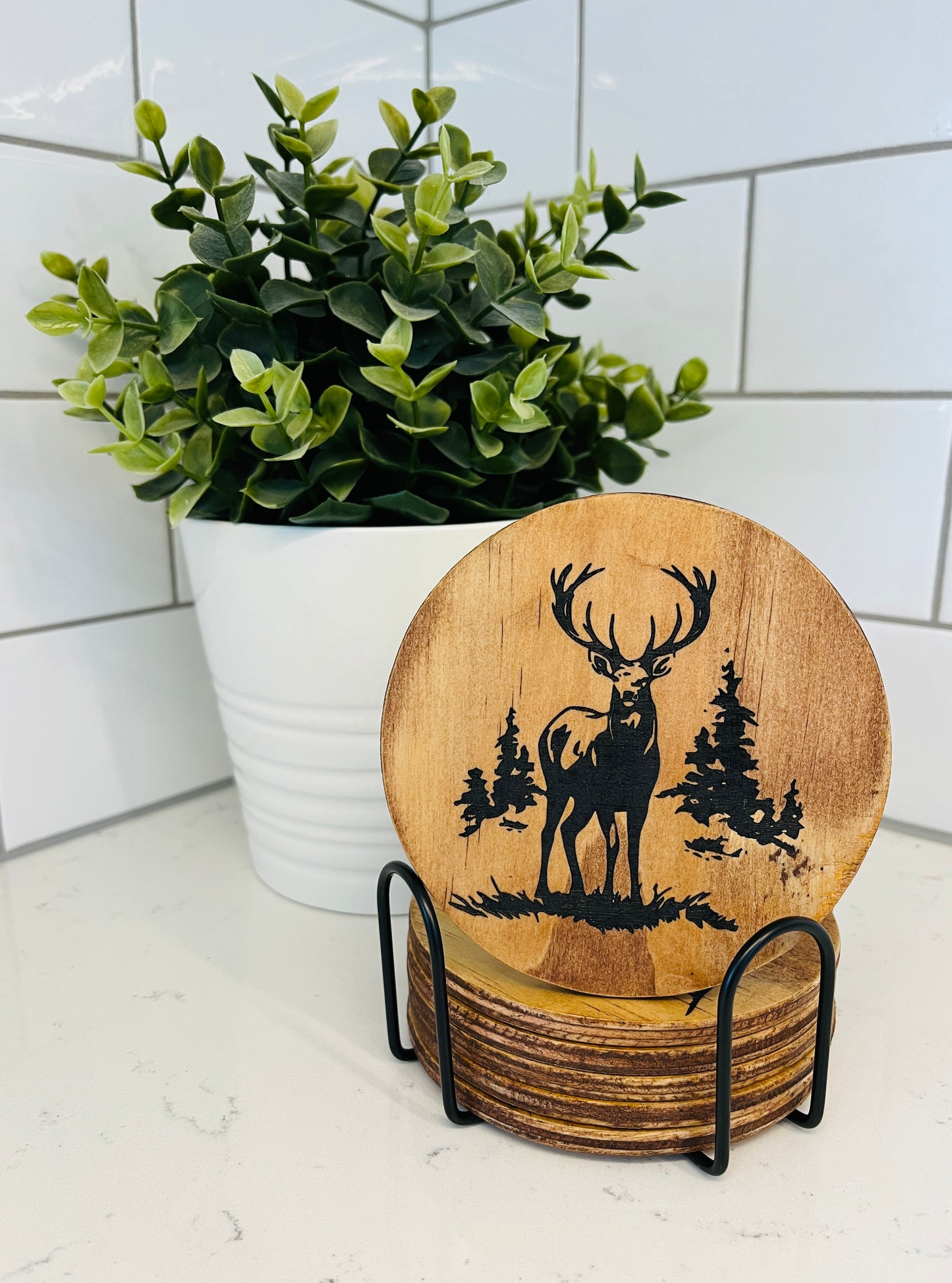 Coaster Set - Deer