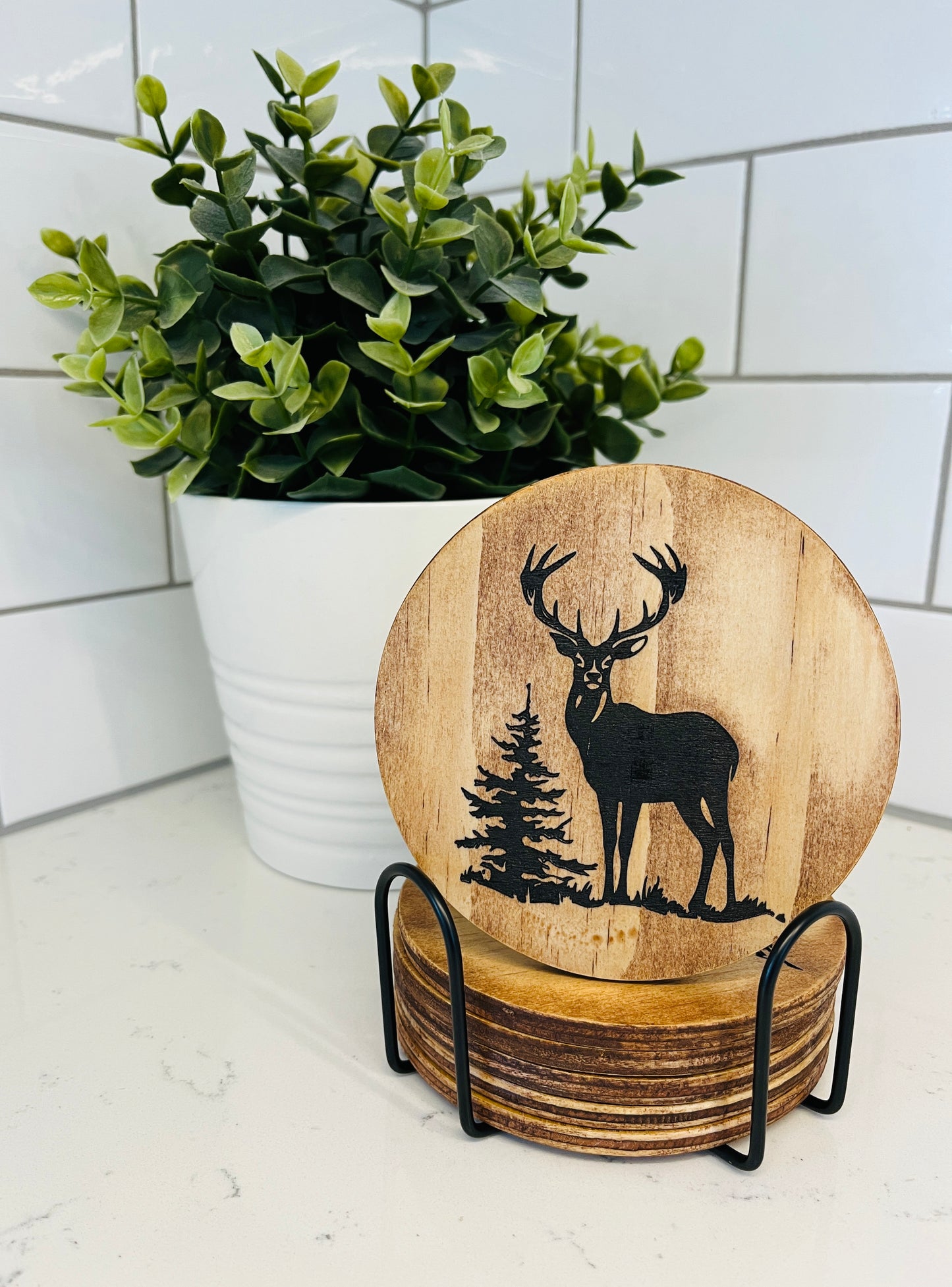 Coaster Set - Deer