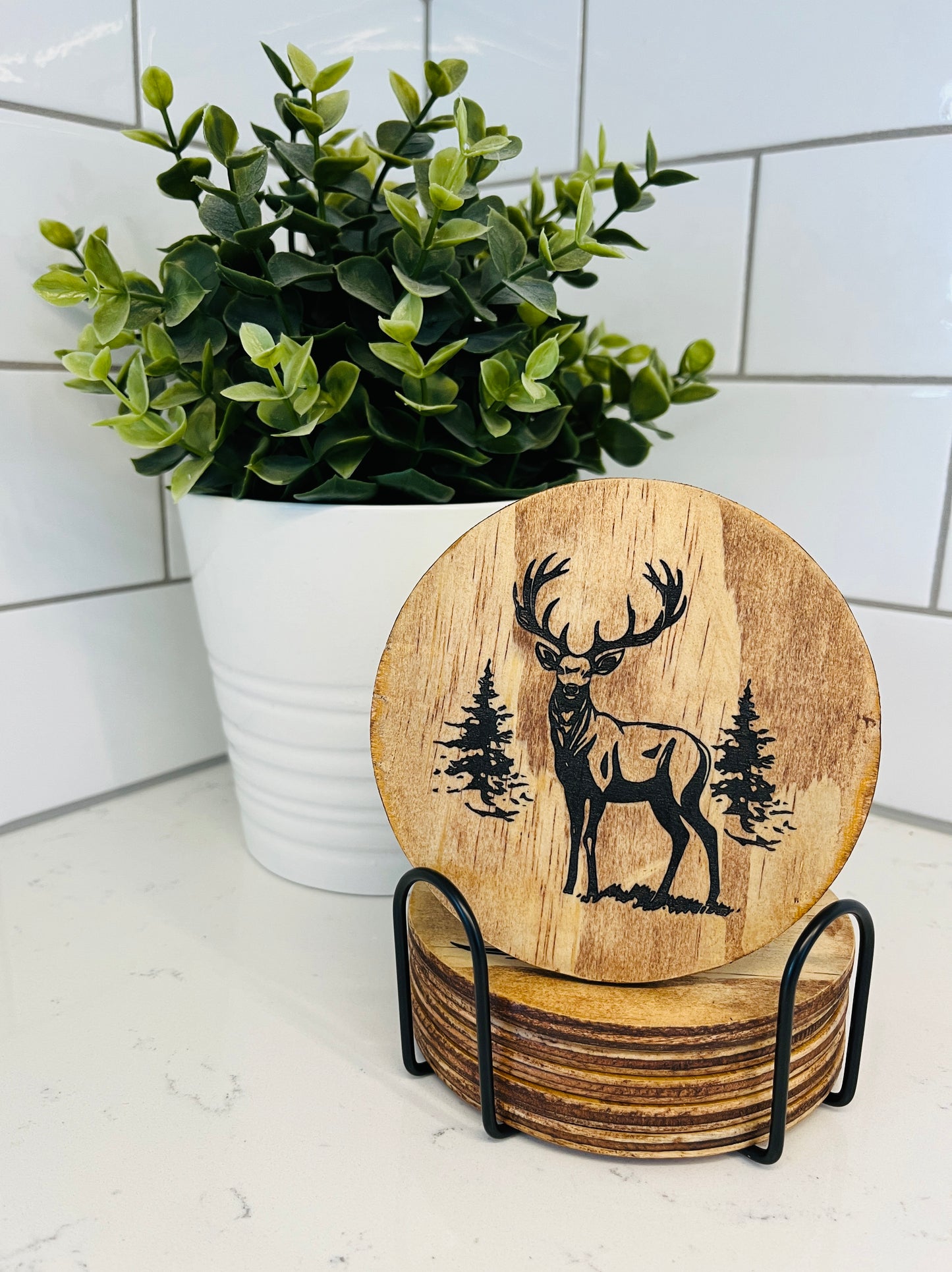 Coaster Set - Deer