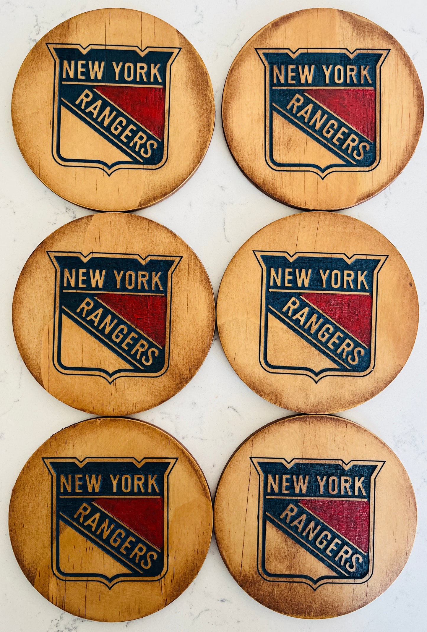 Coaster Set - New York Rangers