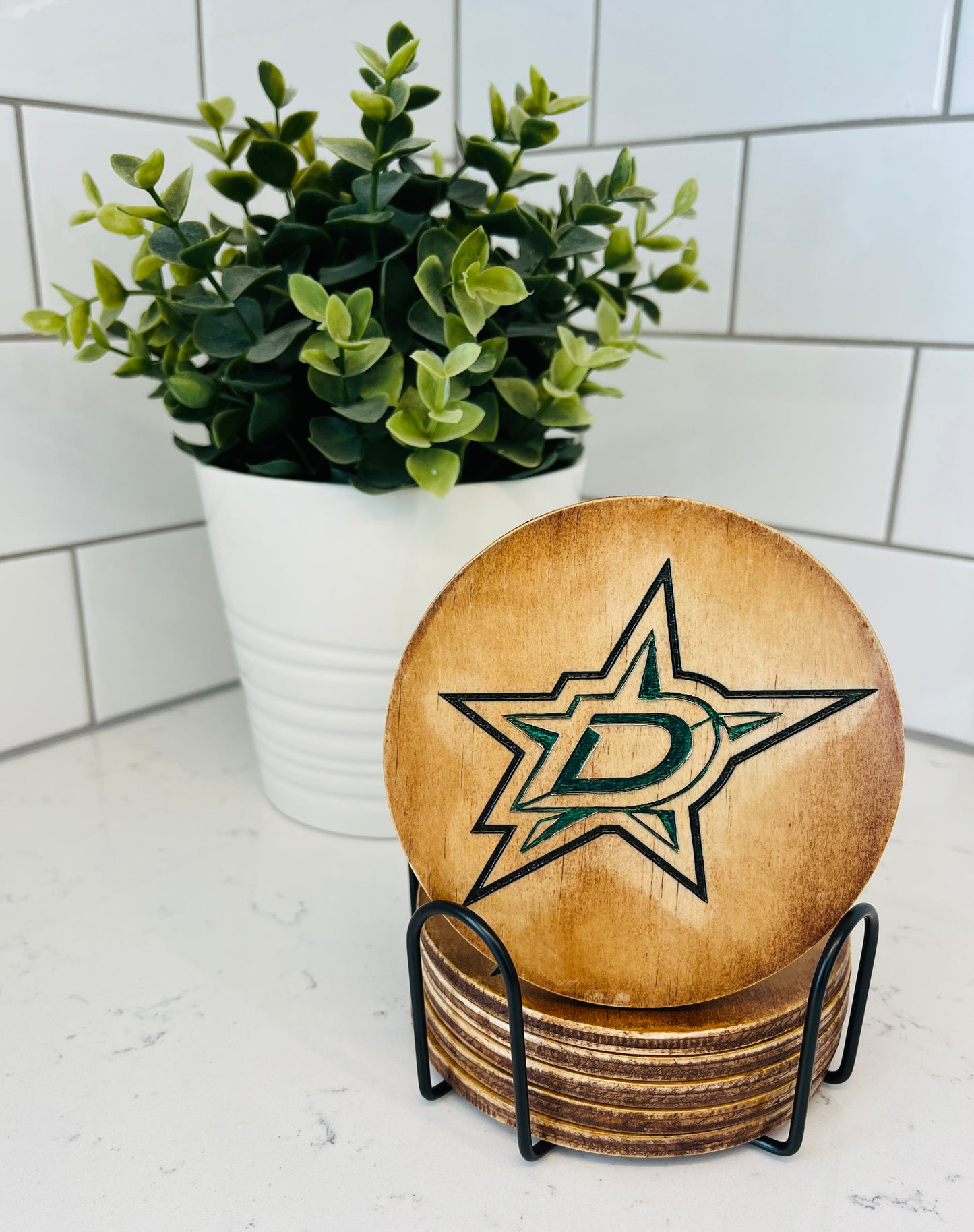 Coaster Set - Dallas Stars