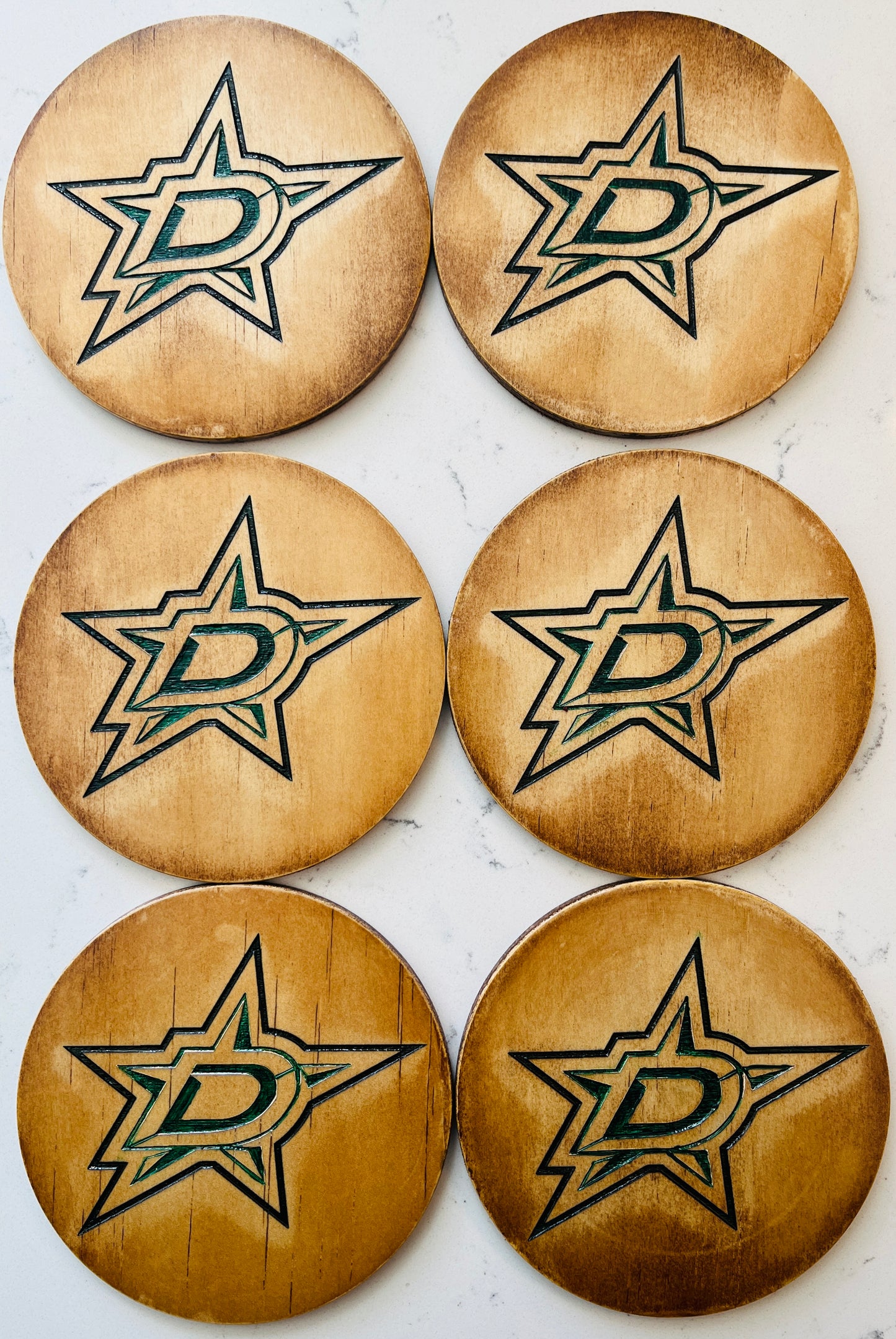 Coaster Set - Dallas Stars