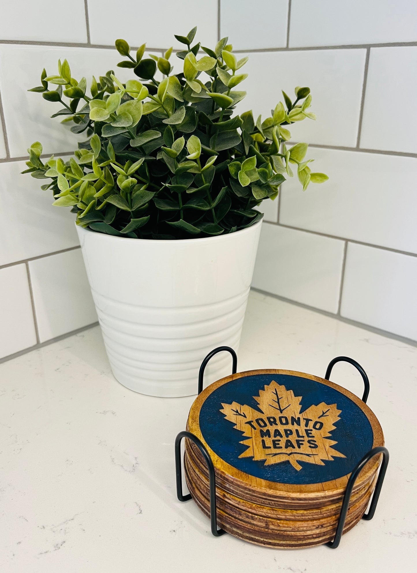 Coaster Set - Toronto Maple Leafs