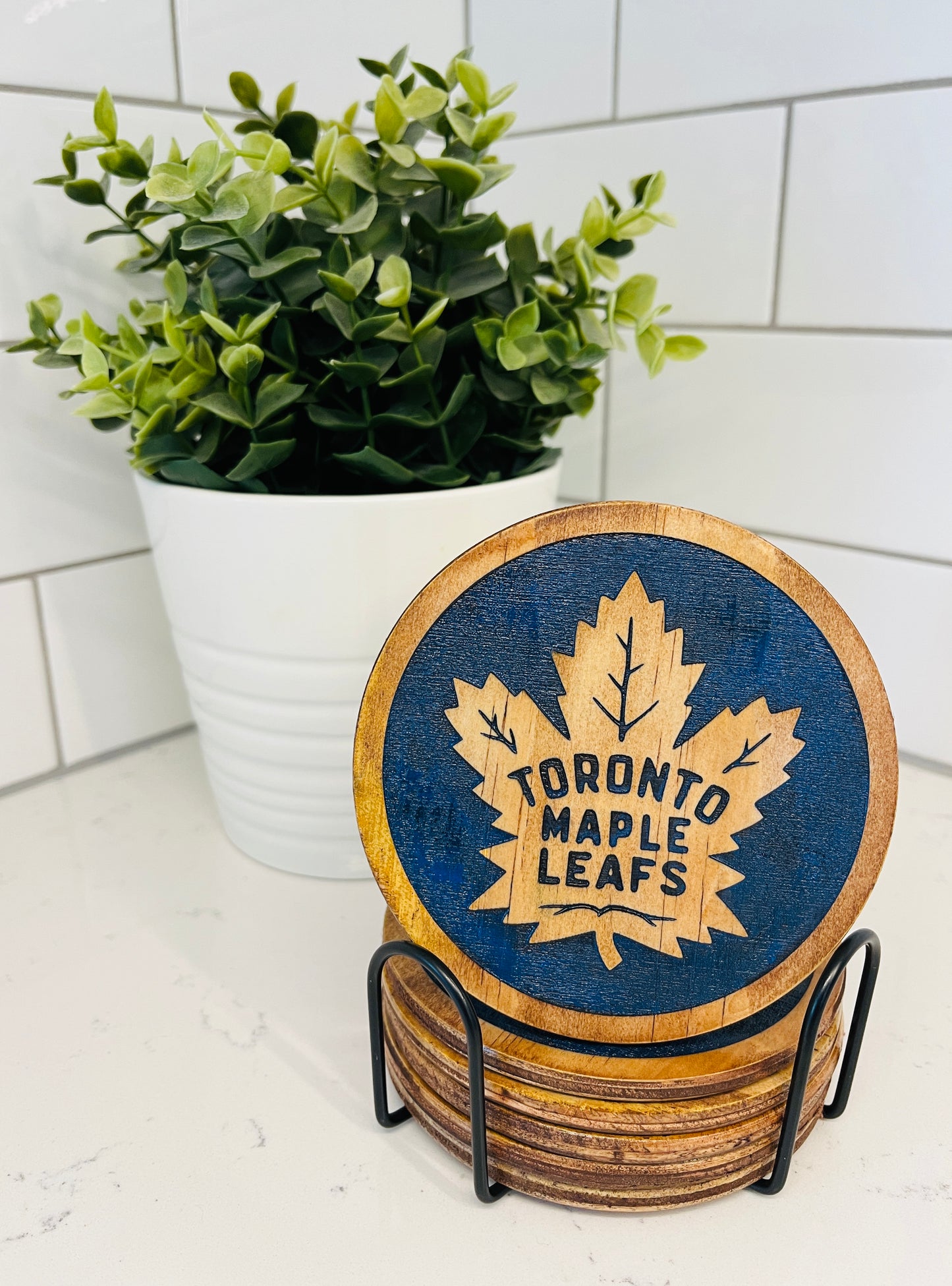 Coaster Set - Toronto Maple Leafs