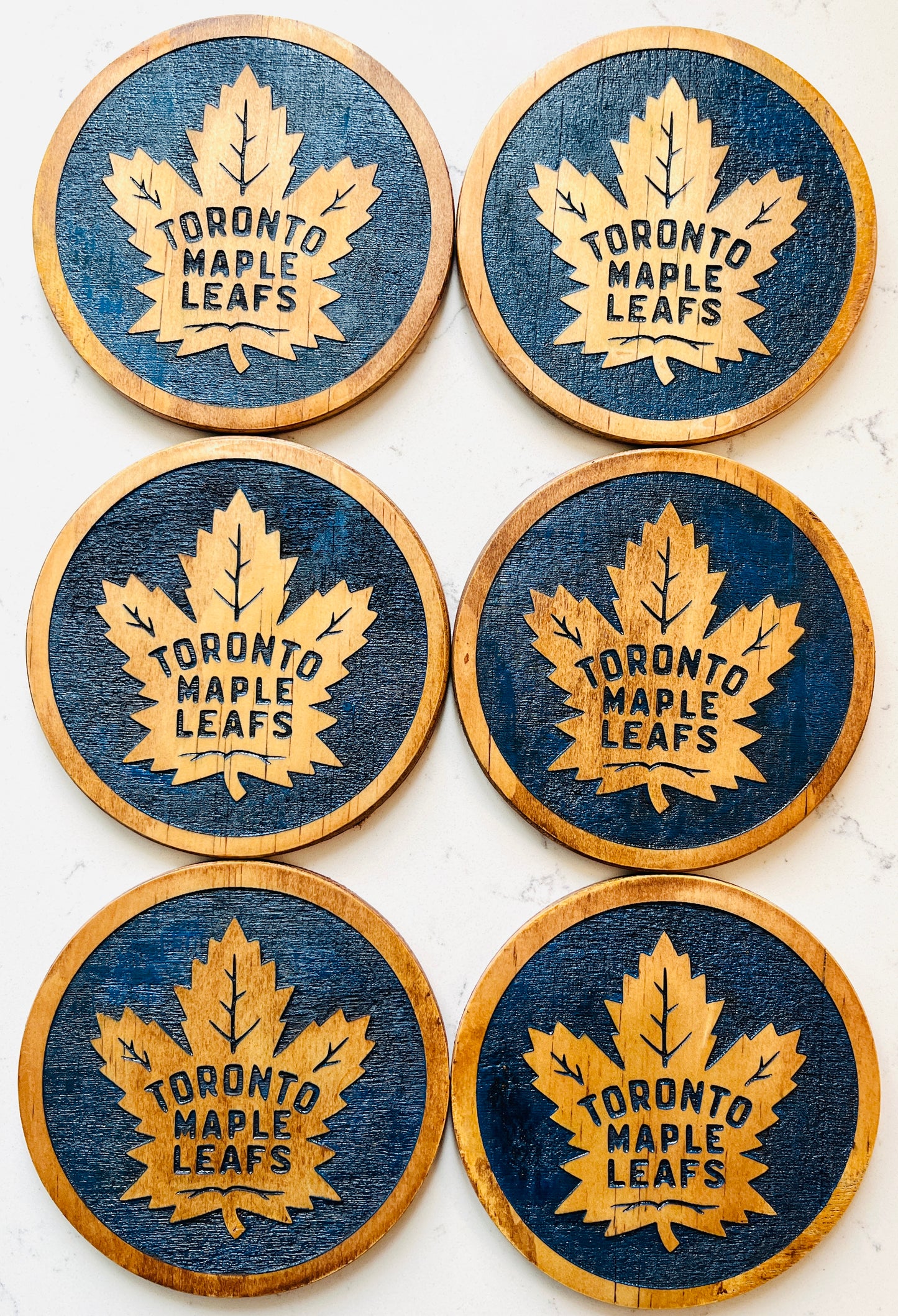 Coaster Set - Toronto Maple Leafs