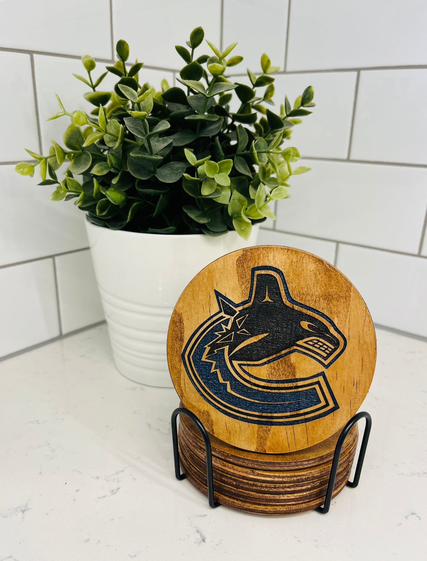 Coaster Set - Vancouver Canuks