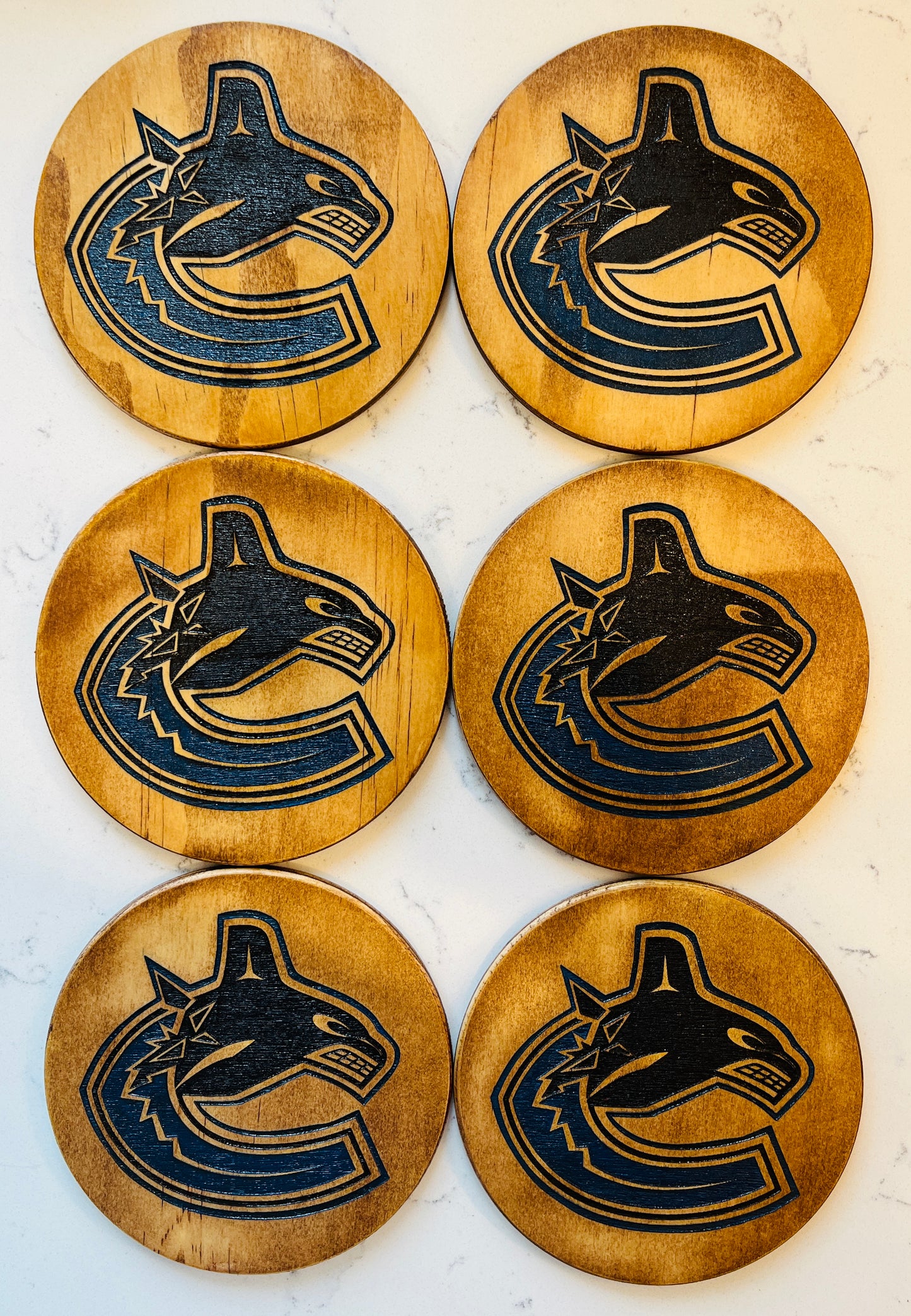 Coaster Set - Vancouver Canuks