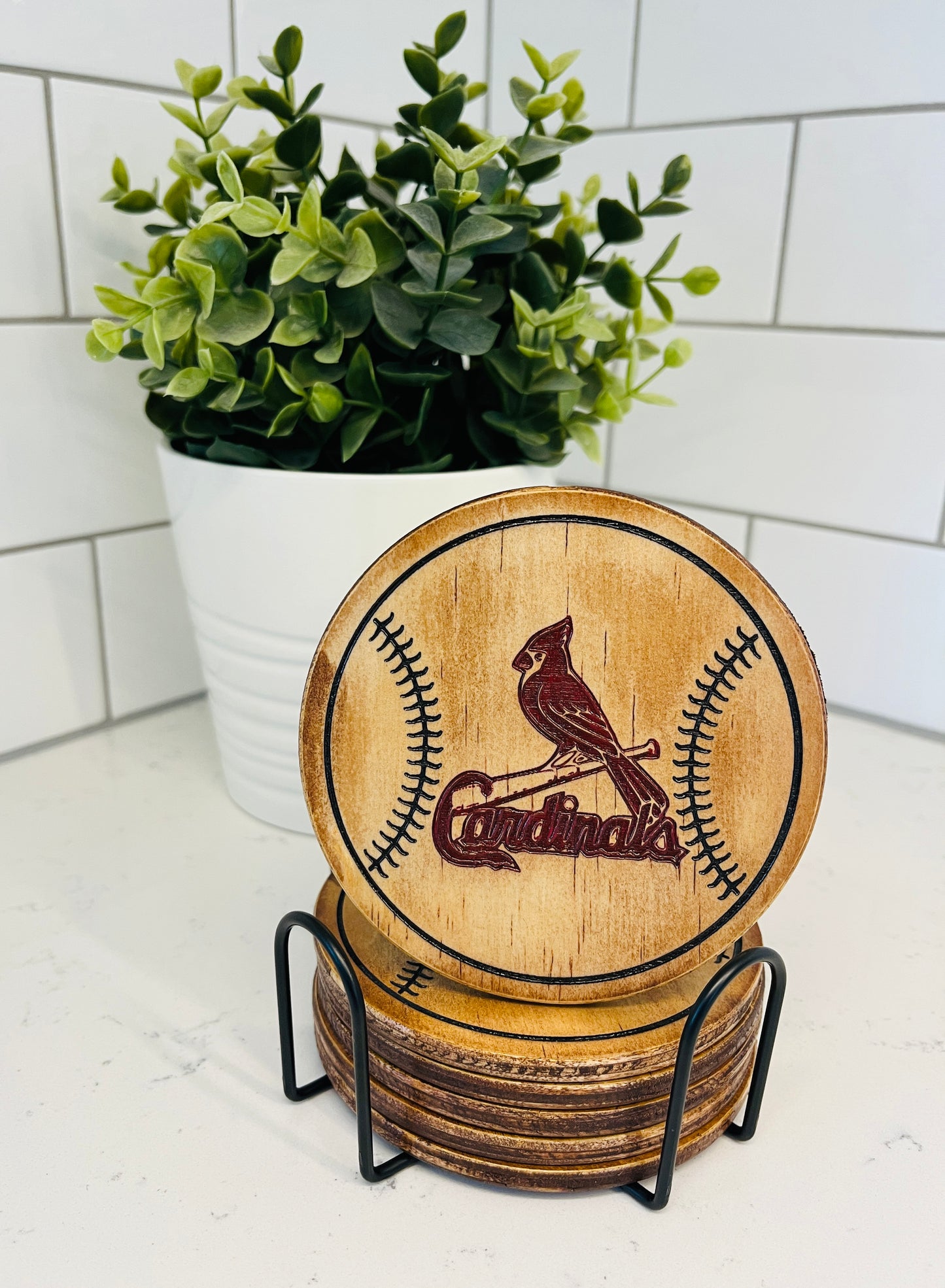 Coaster Set - St. Louis Cardinals