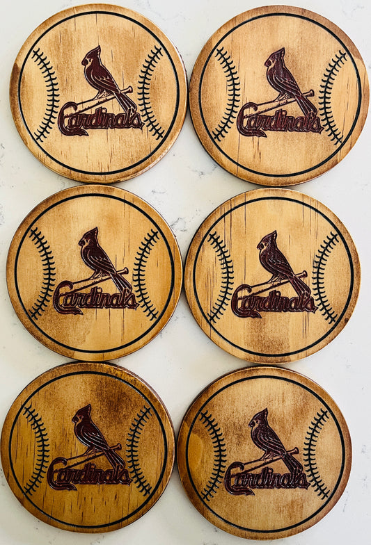 Coaster Set - St. Louis Cardinals