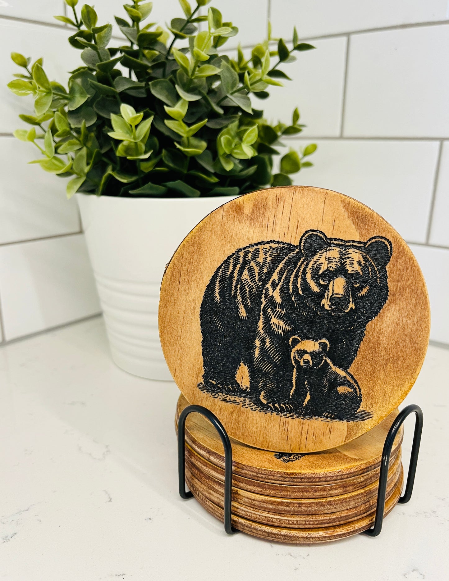 Coaster Set - Bears