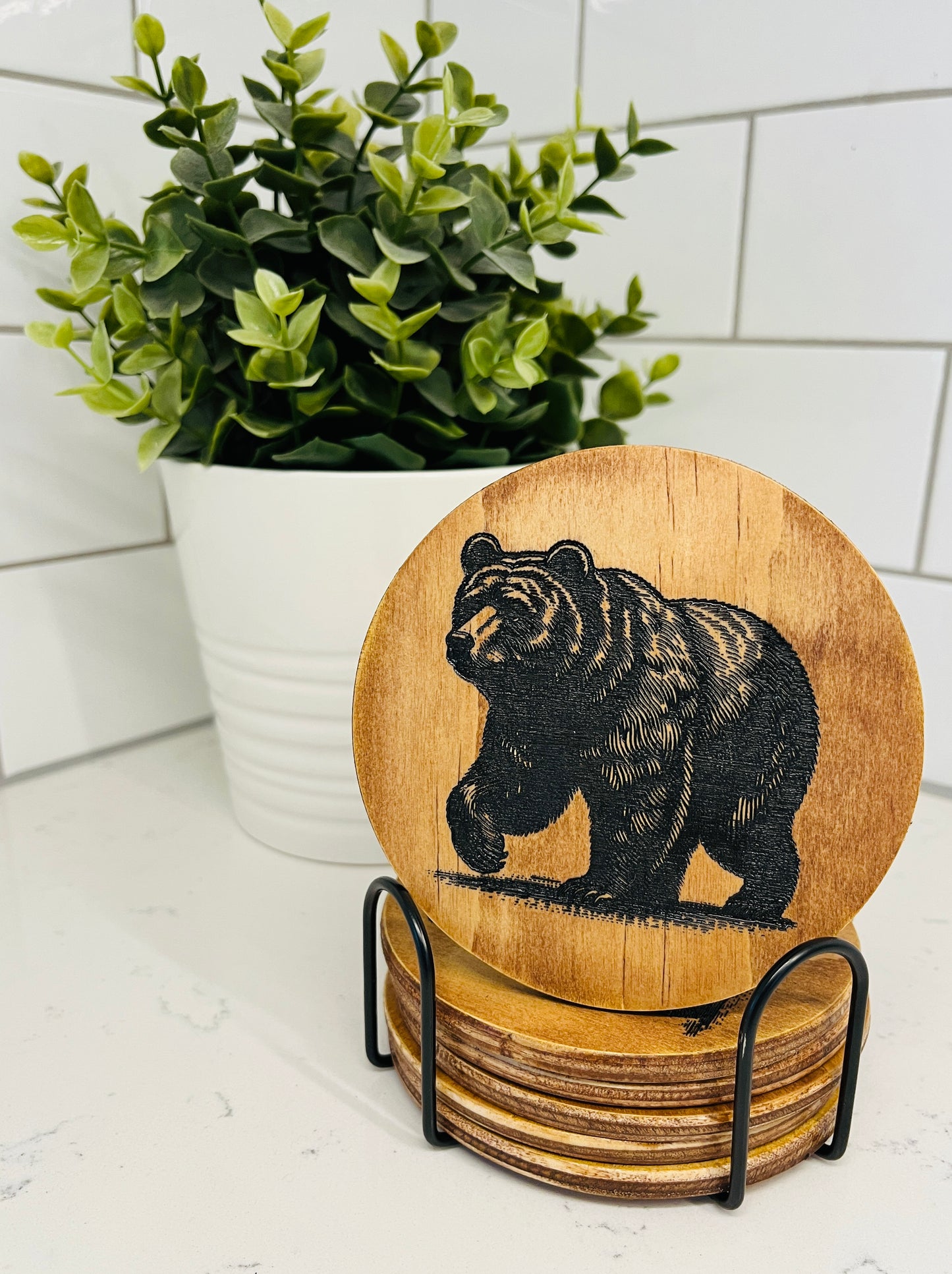 Coaster Set - Bears